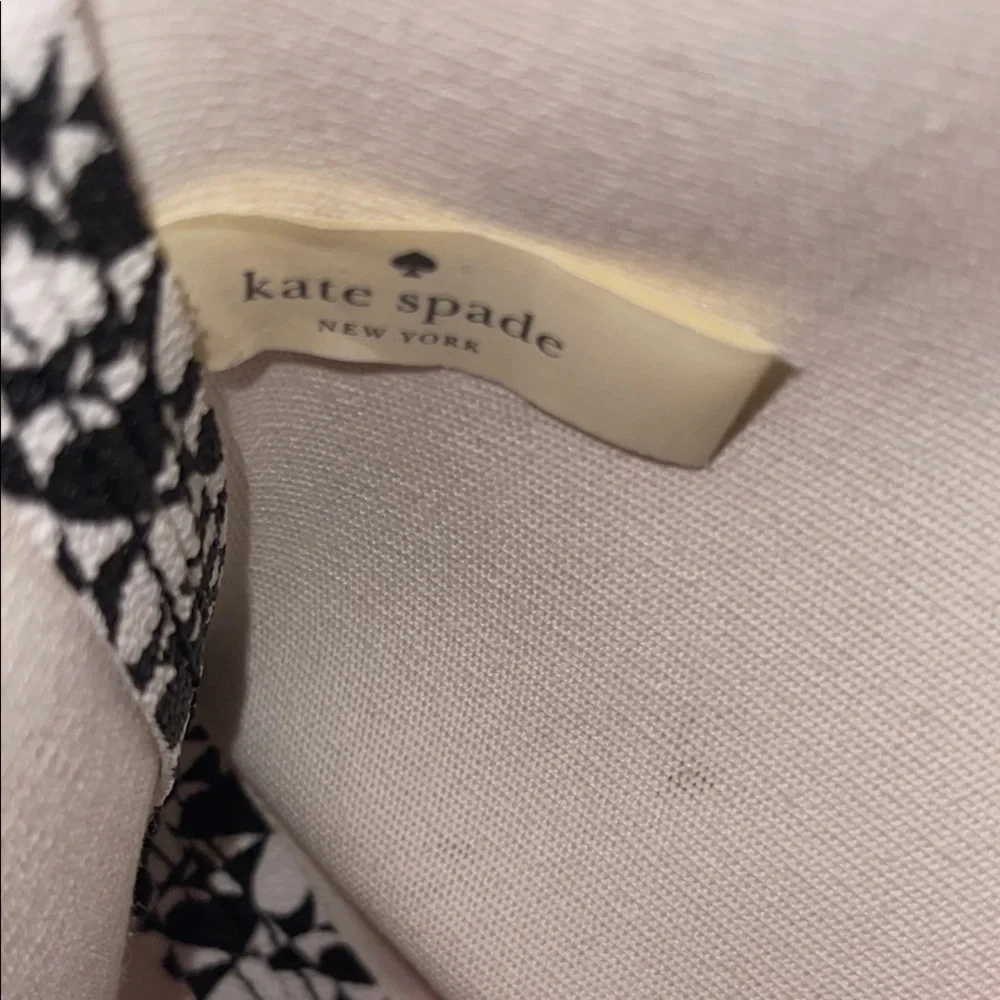 Kate Spade Black and White Tote Bag - Picture 12 of 13
